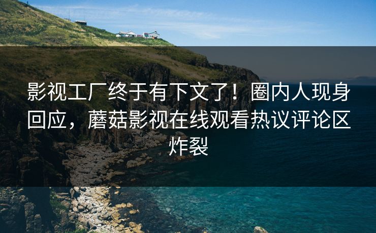 影视工厂终于有下文了！圈内人现身回应，蘑菇影视在线观看热议评论区炸裂